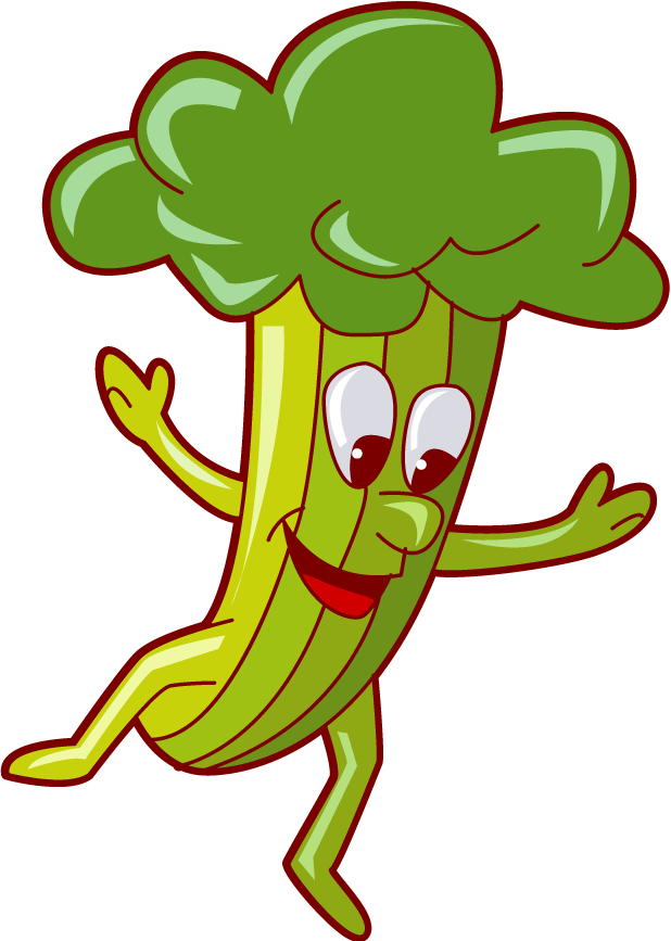 Pin All Clipart Free Download - Celery Clipart (618x867)