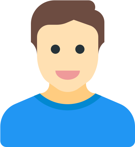 Mario - Boy Flat Icon Png (480x480)