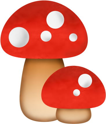 Bild - Herbst Clipart Pilz (402x468)