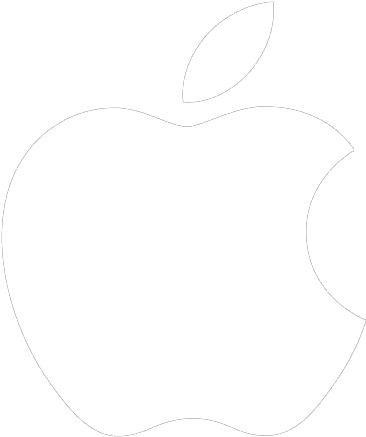 As Featured By - Apple Logo Weiß Png (512x512)