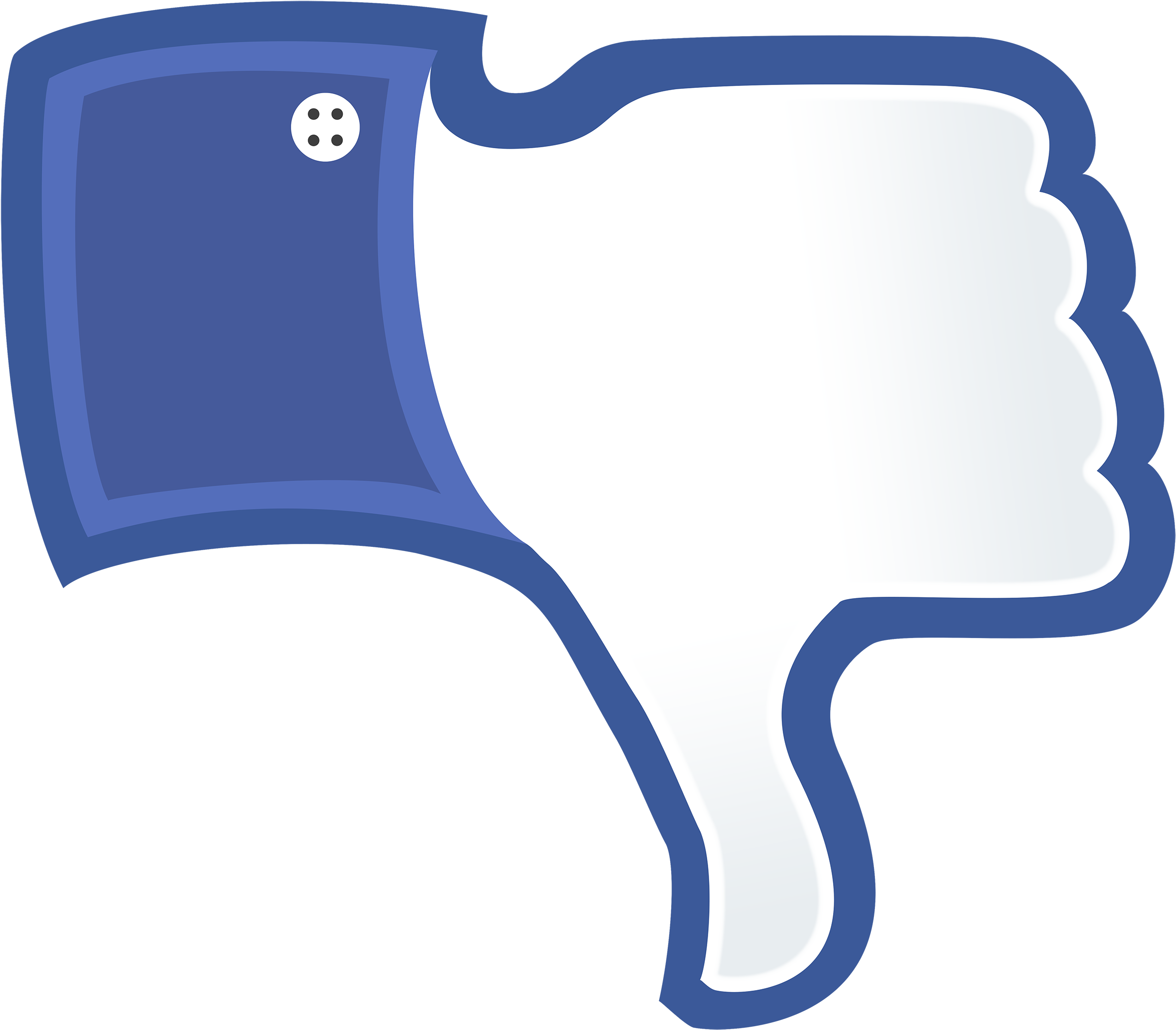 Facebook Daumen Gefällt Mir Nicht - Facebook Daumen Nach Unten (2560x2560)
