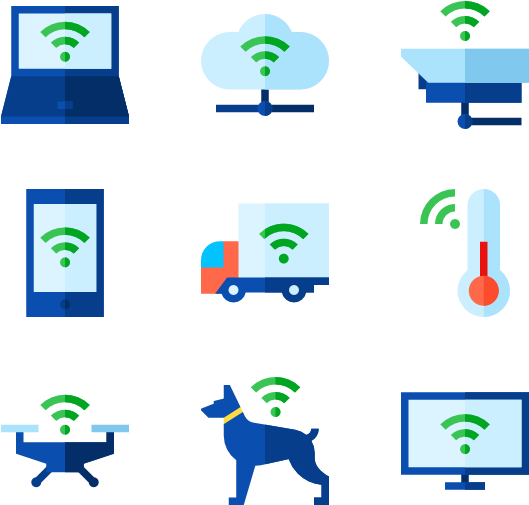 Internet Of Things - Internet (600x564)