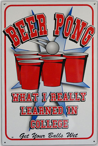 Free Beer Pong Cups Png - Beer Pong (750x563)