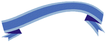 Banner Blau Geschwungen Textil Oktoberfest - Faixa Azul Bebe Png (396x340)