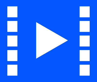 Video Film Filmstreifen Medien Videofilm P - Video (400x340)