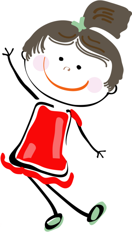 Die Kindergartenräume - Best Friends Boy And Girl Cartoon (424x769)