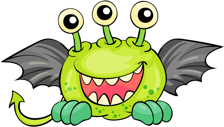 Crafts - Cartoon Pictures Of Monsters (800x524)