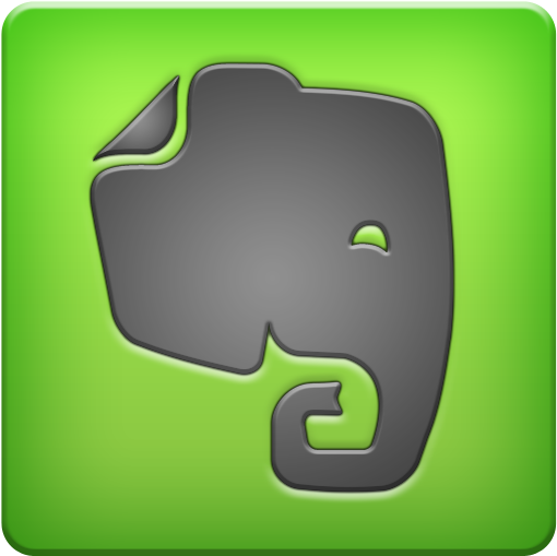 Evernote - Grey Elephant Head Logo (600x600)