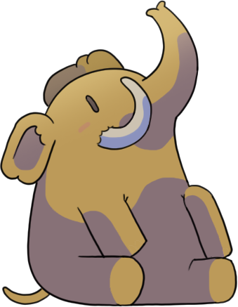 Wir Freuen Uns Auf Euch - Mastodon Cute (339x437)
