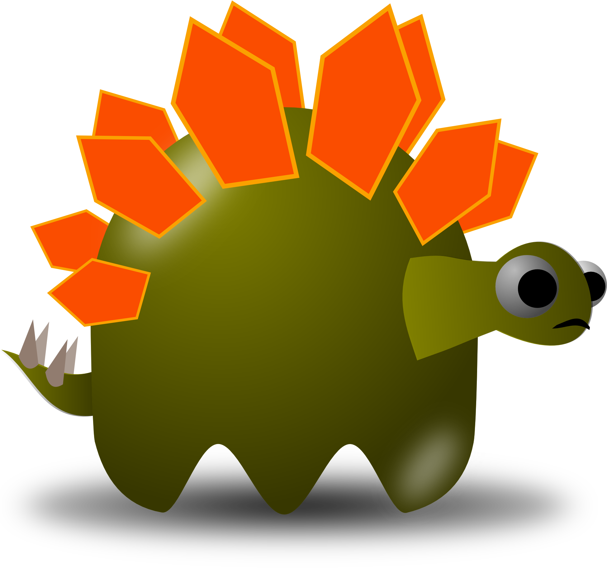 Dinosaur Clip Art Download - ! 5'x7'area Rug (1979x1979)