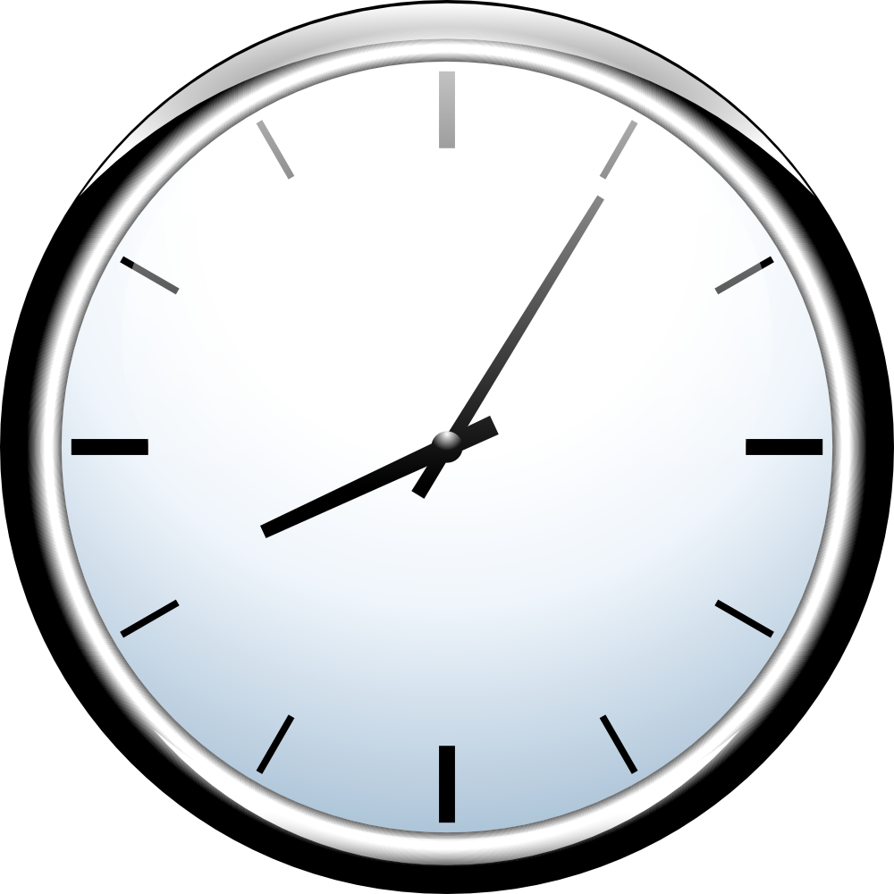 Introduction Https - //www - Youtube - Com/watchv=htq6nwo4oju - Clipart Wall Clock (1000x1000)