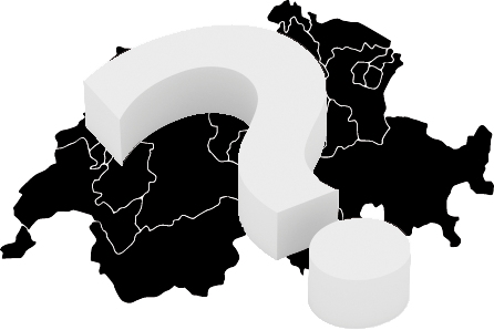 Für Die Über Internet Gemachten Bestellungen Ist Es - Swiss Cantons Map (446x298)