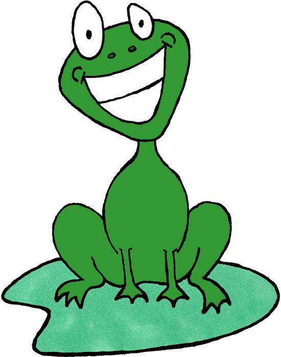 Cartoon Frogs - Frog Clip Art (550x698)
