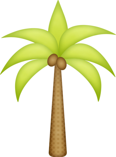 Kmill Tree-2 - Desenhos Para Imrprimir Tema Festa Havaiana (371x500)