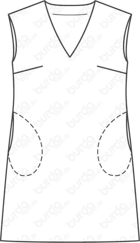 Minikleider Für Nähanfänger - Burda Style (548x950)