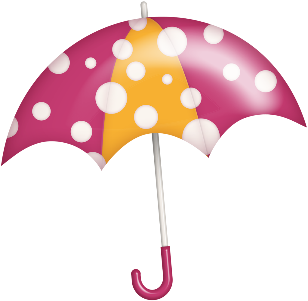 B *✿* Sunshine Rain - Umbrella With Rain Clipart (1024x1000)