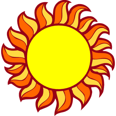 Embodiment Clipart - Sun Clipart (400x400)