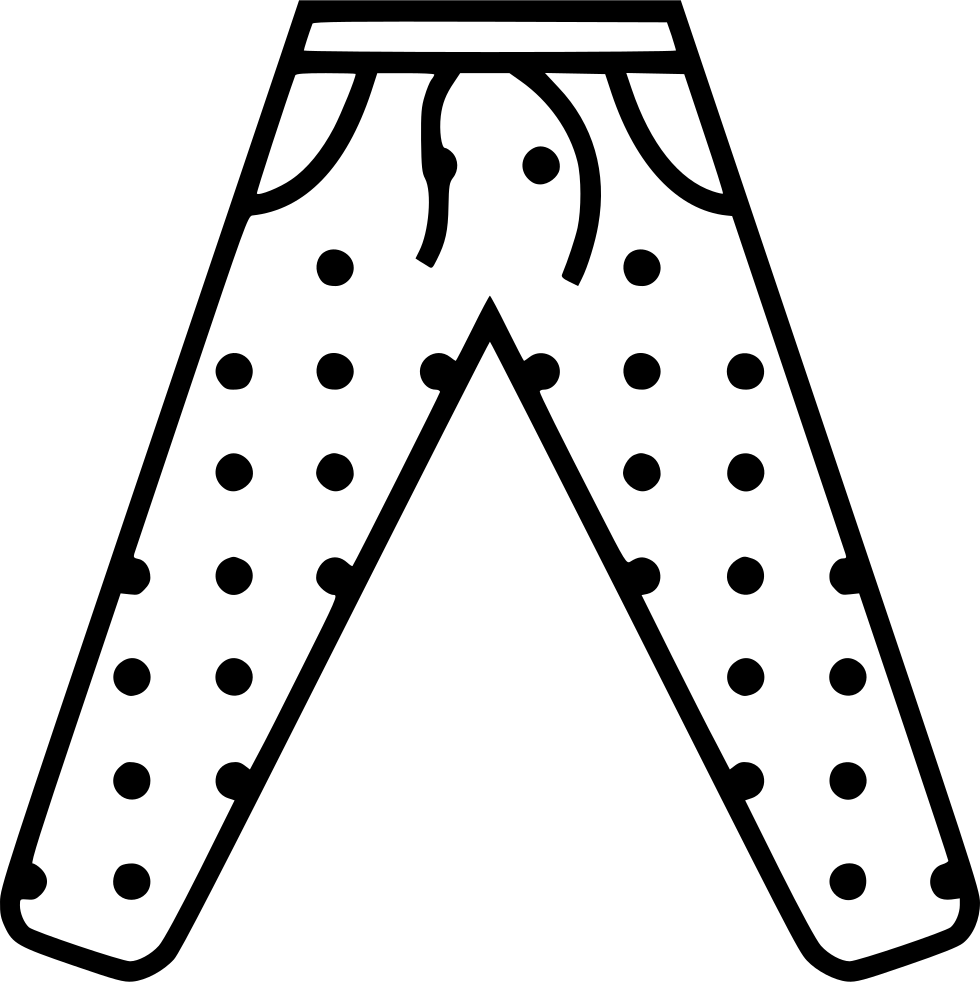Png File - Pajama Pants Clip Art (980x982)