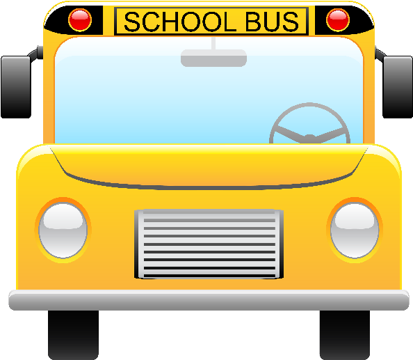School Bus Images Funny School Clipart - Cartoon School Bus Front (600x600)