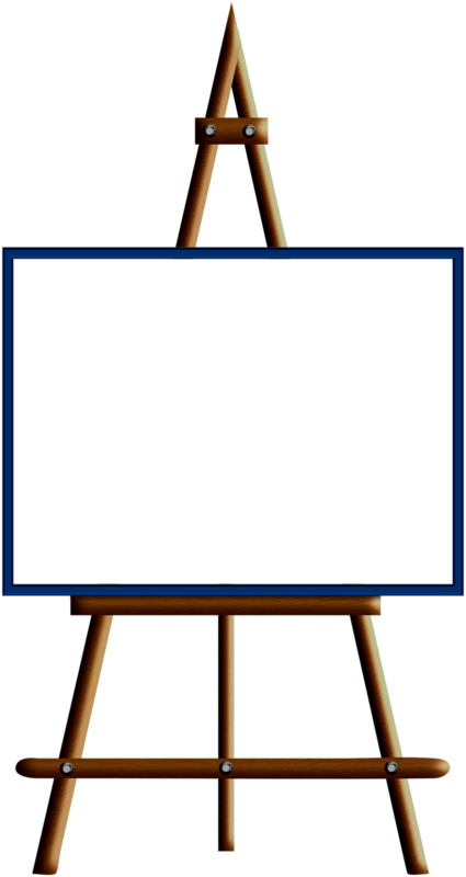 Art Major - Easel Clipart (425x800)