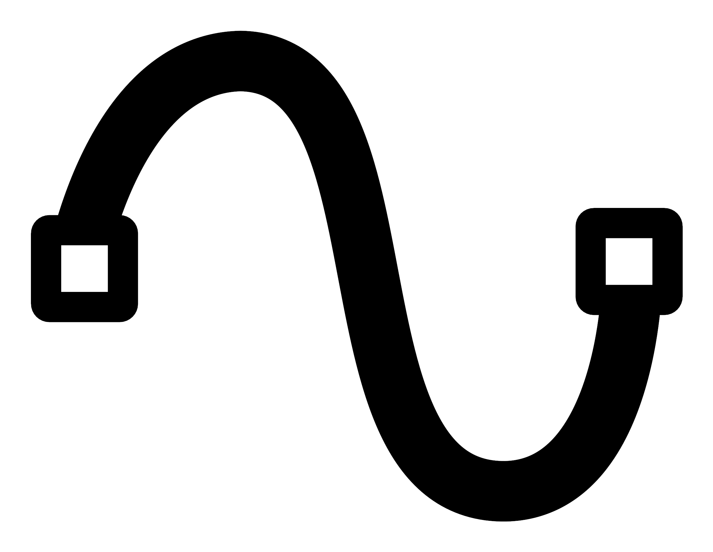 Mono Tool Curve - Sinus Clipart (2400x2400)