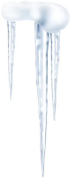 Small Icicles Transparent Png Clip Art Image - Icicle (241x600)