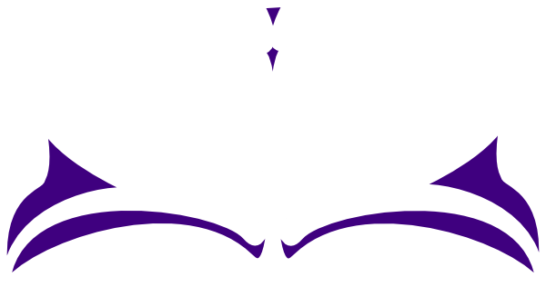 Purple One Paragraph Break Clip Art - Purple One Paragraph Break Clip Art (600x316)