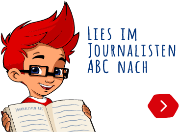 Lupe Mit Buch - Journalist (396x304)