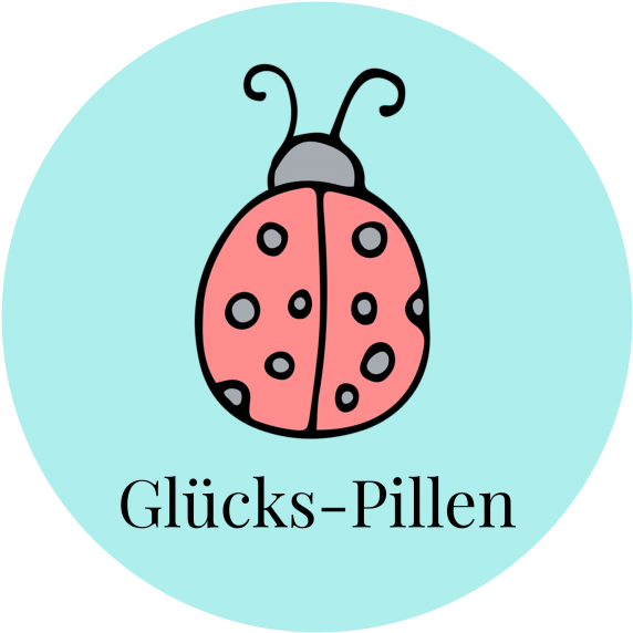 Diy Geschenke Im Glas - Geschenke Glückspillen (595x595)