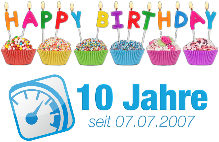 Wir Feiern 10 Jahre - Happy Birthday In A Row (800x563)