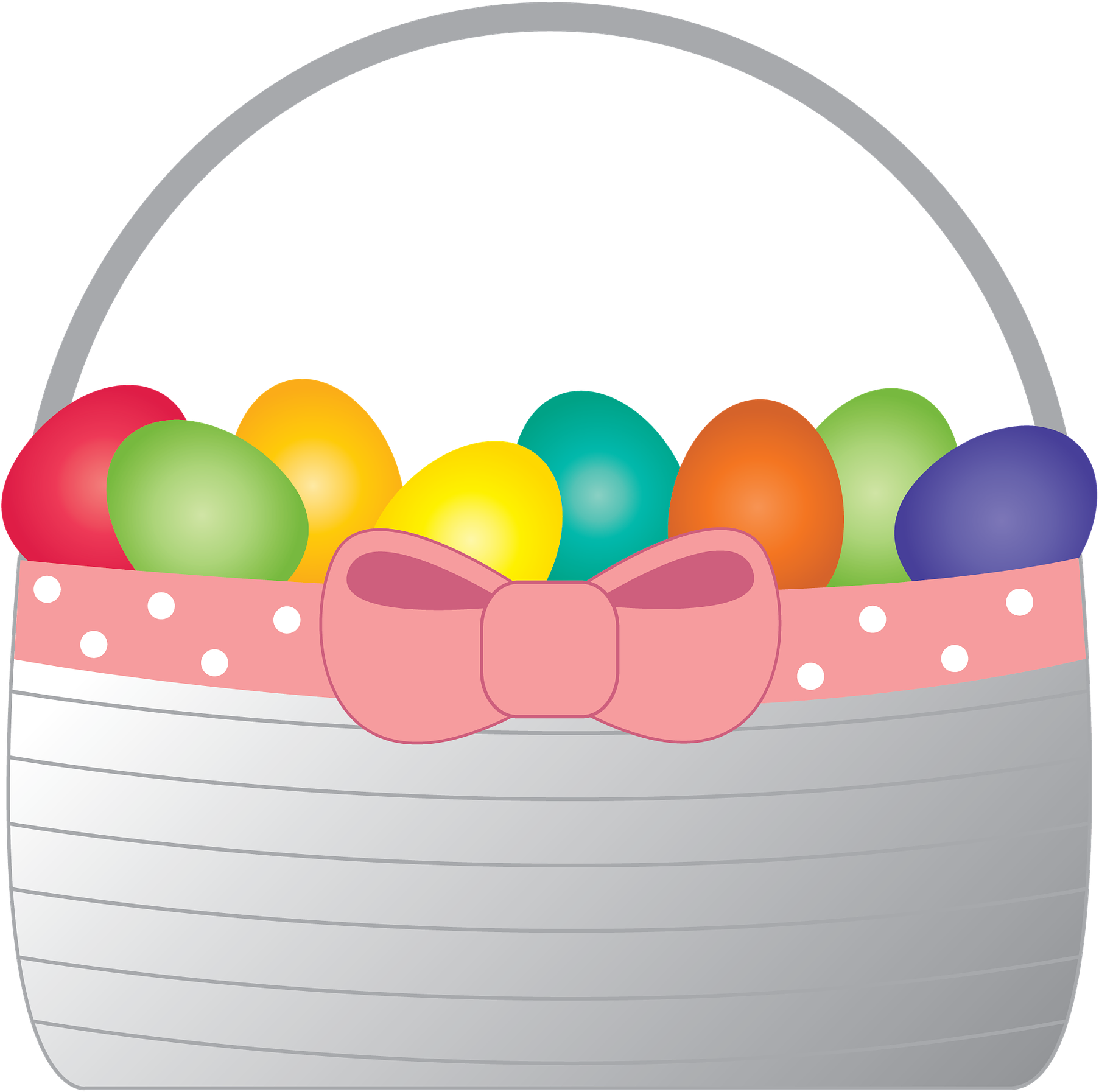 Ostern Hintergrundbilder Und Cliparts - Easter Basket - (1920x1920) Png ...