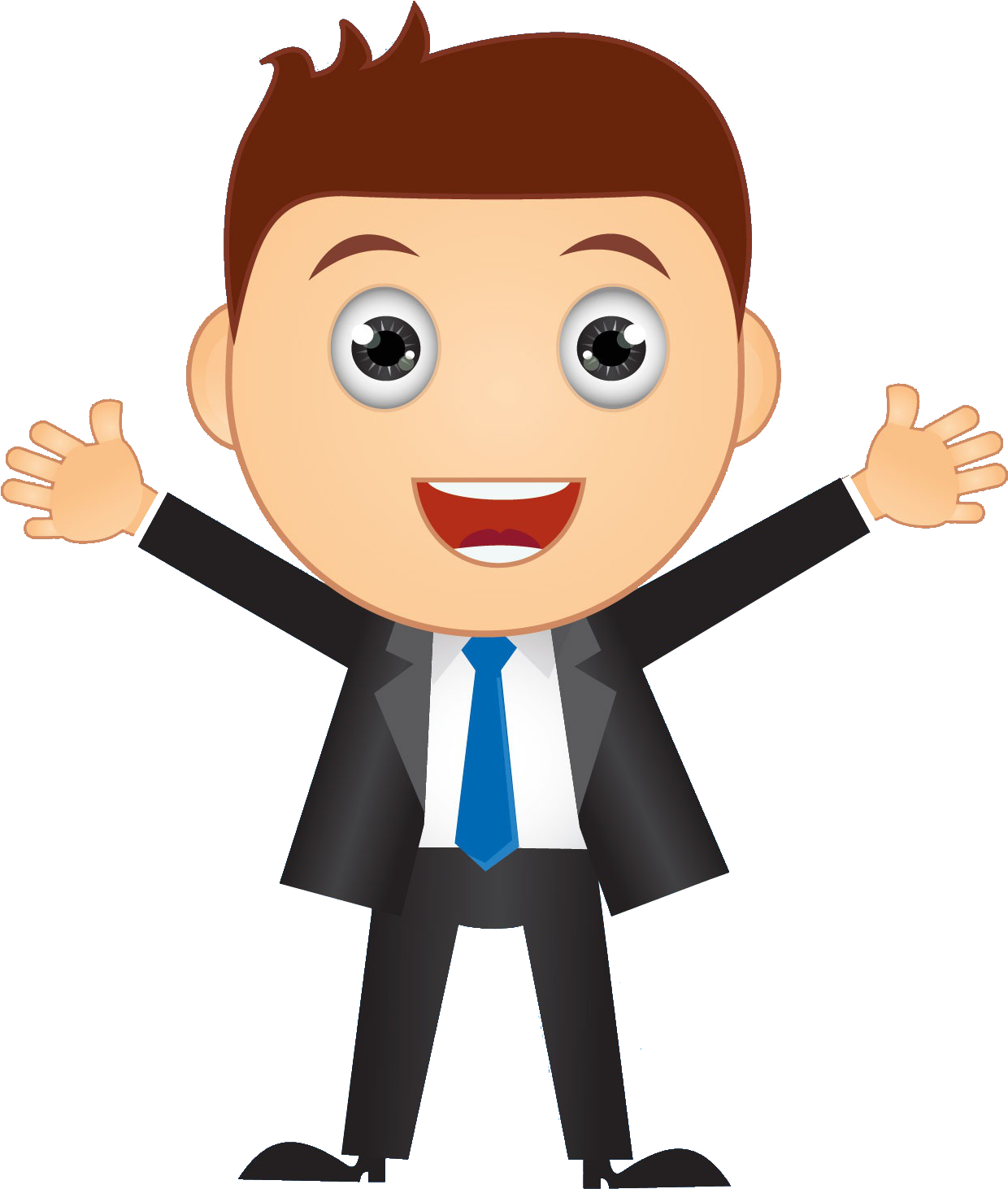 Männchen - Sole Proprietorship Cartoon (2233x1920)