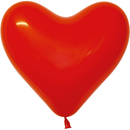 Sempertex Herzballon Rot Herz Ballon Herzen Hochzeit - Red (450x450)