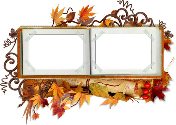 Thanksgiving Frames Png (600x428)