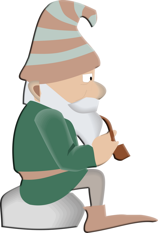 Fadas, Anjos Gnomos E Etc - Hanging With My Gnomies Rectangle Magnet (670x985)
