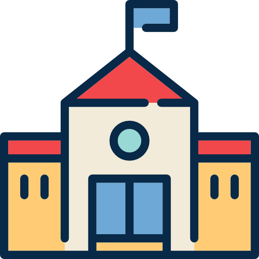 Schulen - Clip Art Boarding School (512x512)
