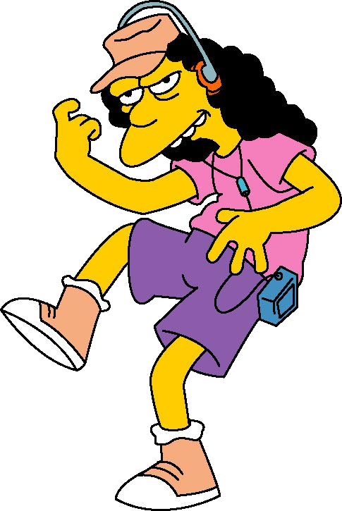 Otto Mann - Simpsons Otto (485x725)