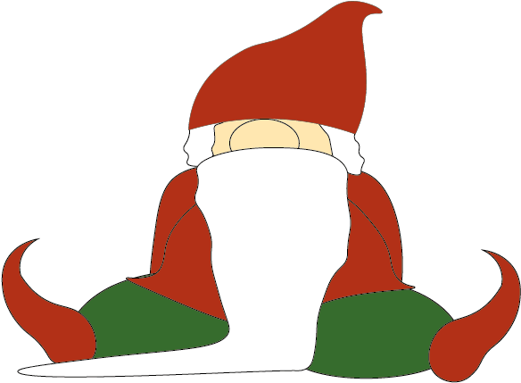 'wichtel' Illustrations - Adobe Illustrator - Santa Claus (851x851)