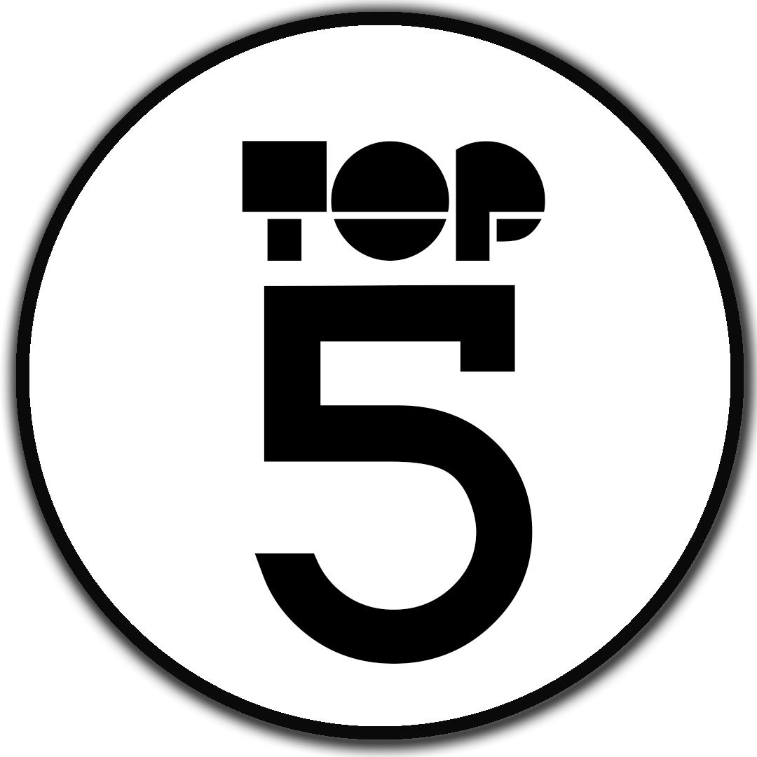 Pin Top 5 Clipart - Top 5 Icon Png (1080x1080)