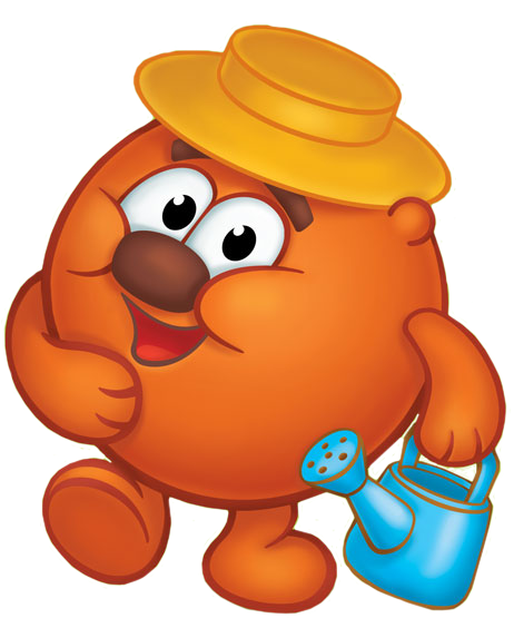 Watering Cans And People - Копатыч Из Смешариков (500x662)