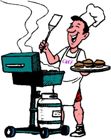 Posté Par Jardindepierrot À - Bbq Clipart (360x450)