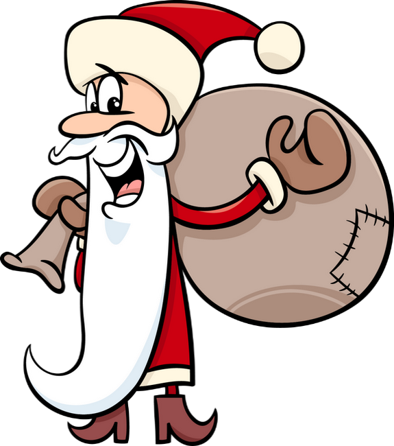 Père Noël Png - Christmas Day (575x650)