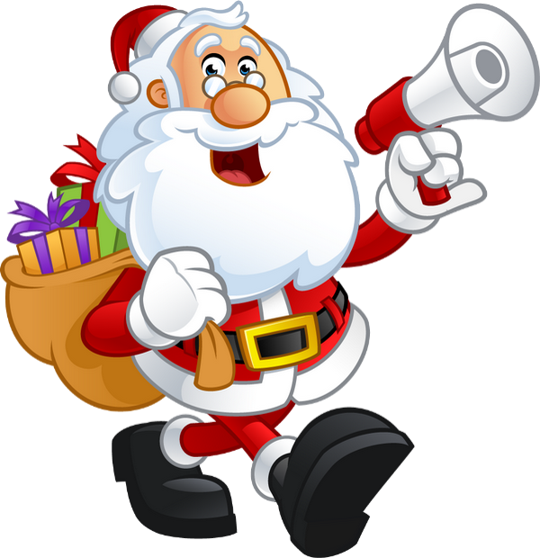 Père Noël Png - Illustration (600x620)