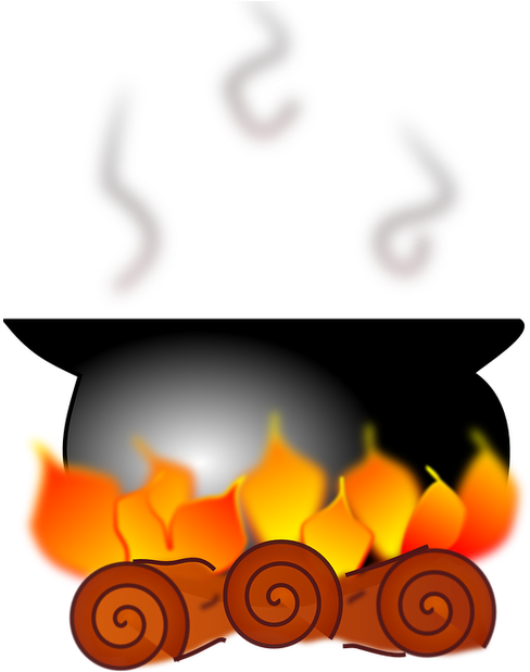 Klick Auf Die Matten Und Es Öffnet Sich Ein Katalog - Boiling Pot Clip Art (500x617)