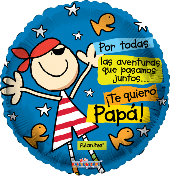 Fulanitos Aventuras Papá - Fulanitos Para El Dia Del Padre (581x600)