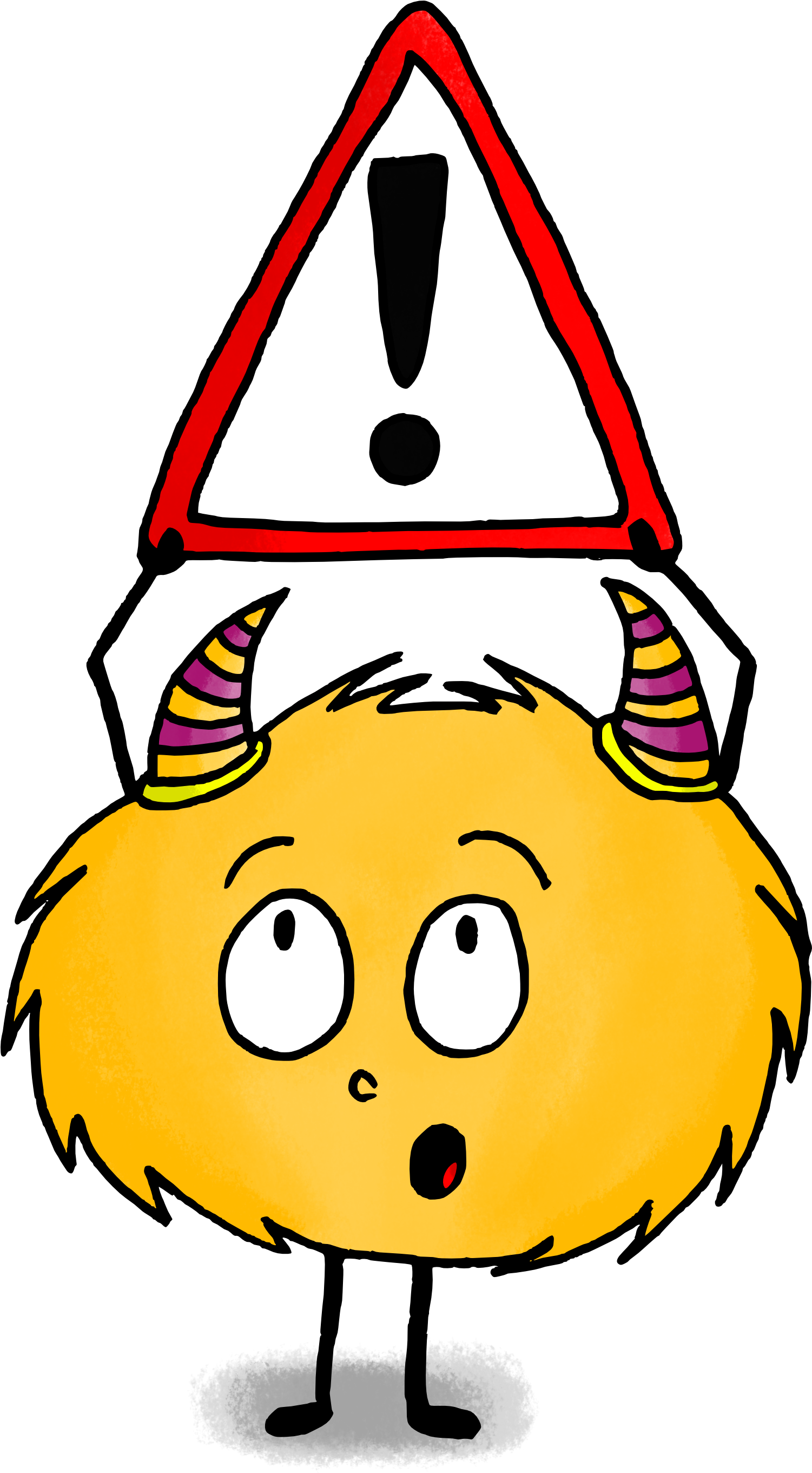 Mystik's Fait Attention - Attention Clipart (1500x2800)