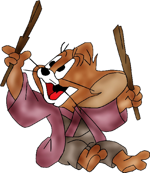 Tom And Baby Jerry Clip Art - Tomand Jerry Transparent Background (600x600)