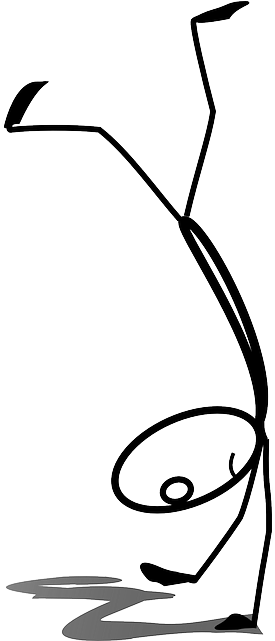 Stick Figure Handstand, Acrobat, Athlete, Stickman, - Stick Figure Doing A Handstand (320x640)