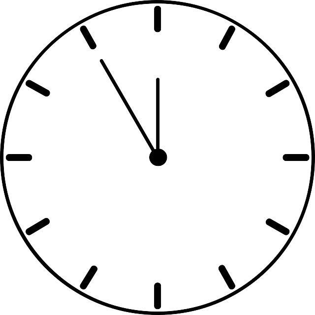 Montag Bis Freitag - Clock Clip Art (640x640)