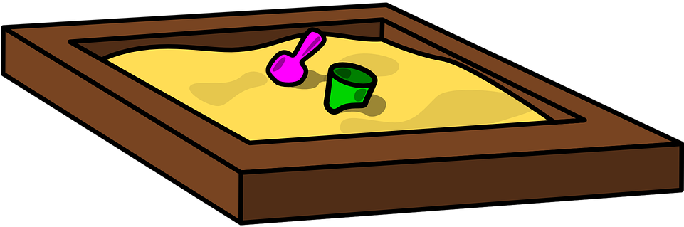 Klick Auf Die Matten Und Es Öffnet Sich Ein Katalog - Sandbox Clip Art (1280x640)